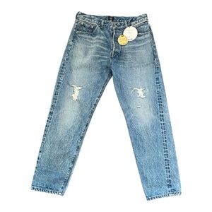 Edwin Selvedge Marlon Distressed Jeans Men’s Size 32 Matty Wash